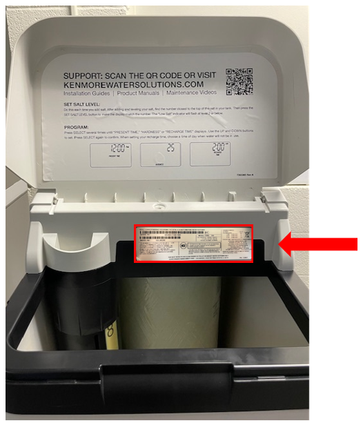 Model And Serial Number – Kenmore