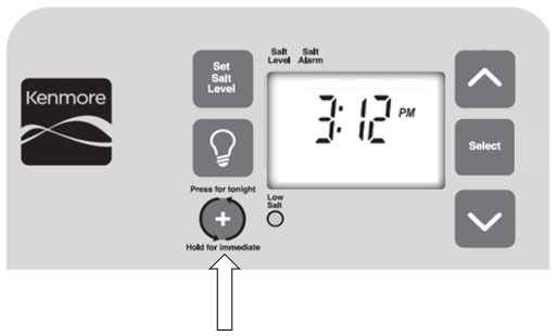 Kenmore Screen Time Recharge Display