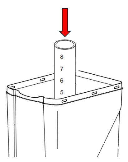 brinewell rheem unit arrow tube